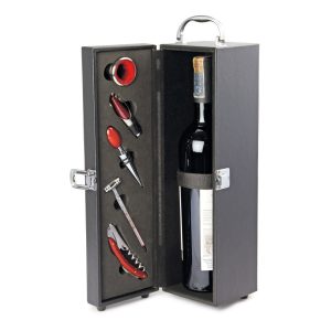 HO0106 Caja de Madera Para Una Botella